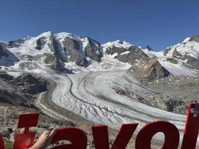 Blick auf den Piz Palü