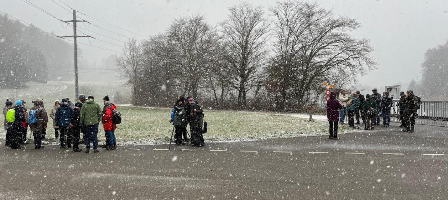 Besammlung zur Kantonalen Winterexkursion Bannwil