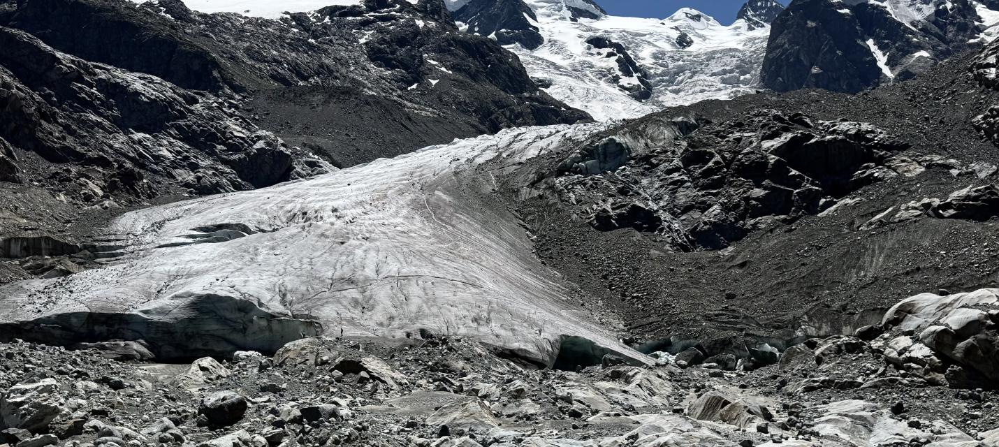 Gletscherzunge des Morteratschgletschers