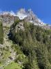 Nebelschleier um die Gipfel im Gasterntal